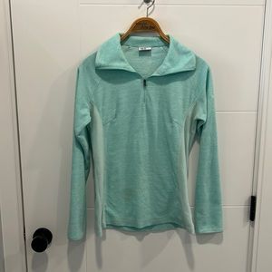 Columbia fleece 1/4 zip long sleeve shirt size small